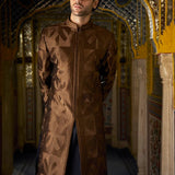 Bronze Sherwani Set