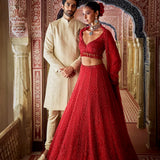 Champagne Gold Sherwani Set