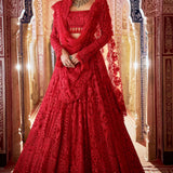 Red Lehenga Set