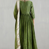 Pickle Green Anarkali