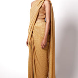 A Line Halter Top with EZ Sari