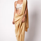 Iris Bustier with Masai Godet Sari