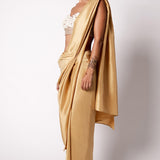 Iris Bustier with Masai Godet Sari