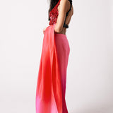 Tasha Top with Ombre Masai Godet Sari