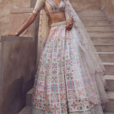Kripali Lehenga - Cream