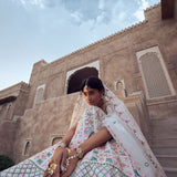 Kripali Lehenga - Cream