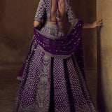 Gahina Lehenga - Purple