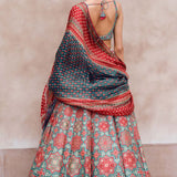 Mayai Lehenga - Blue