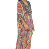 Ashiya African Print Kaftan Set