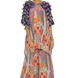 Afrin African Print Kaftan Set