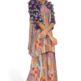 Afrin African Print Kaftan Set