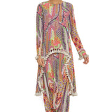 Maisha African Print High LowTop and Pant Set