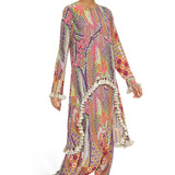 Maisha African Print High LowTop and Pant Set